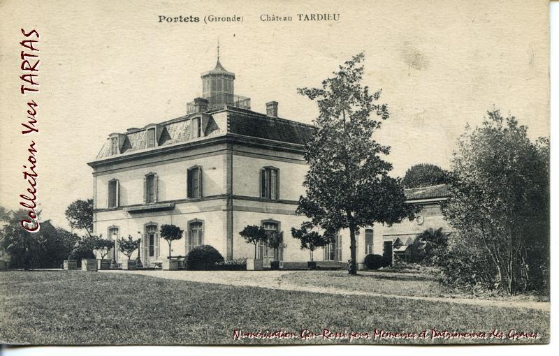 Le château Tardieu à Portets